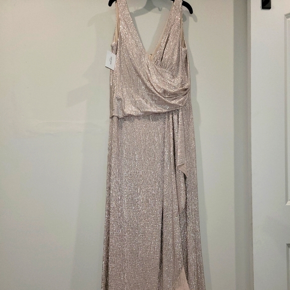 Champagne formal gown - Picture 1 of 4